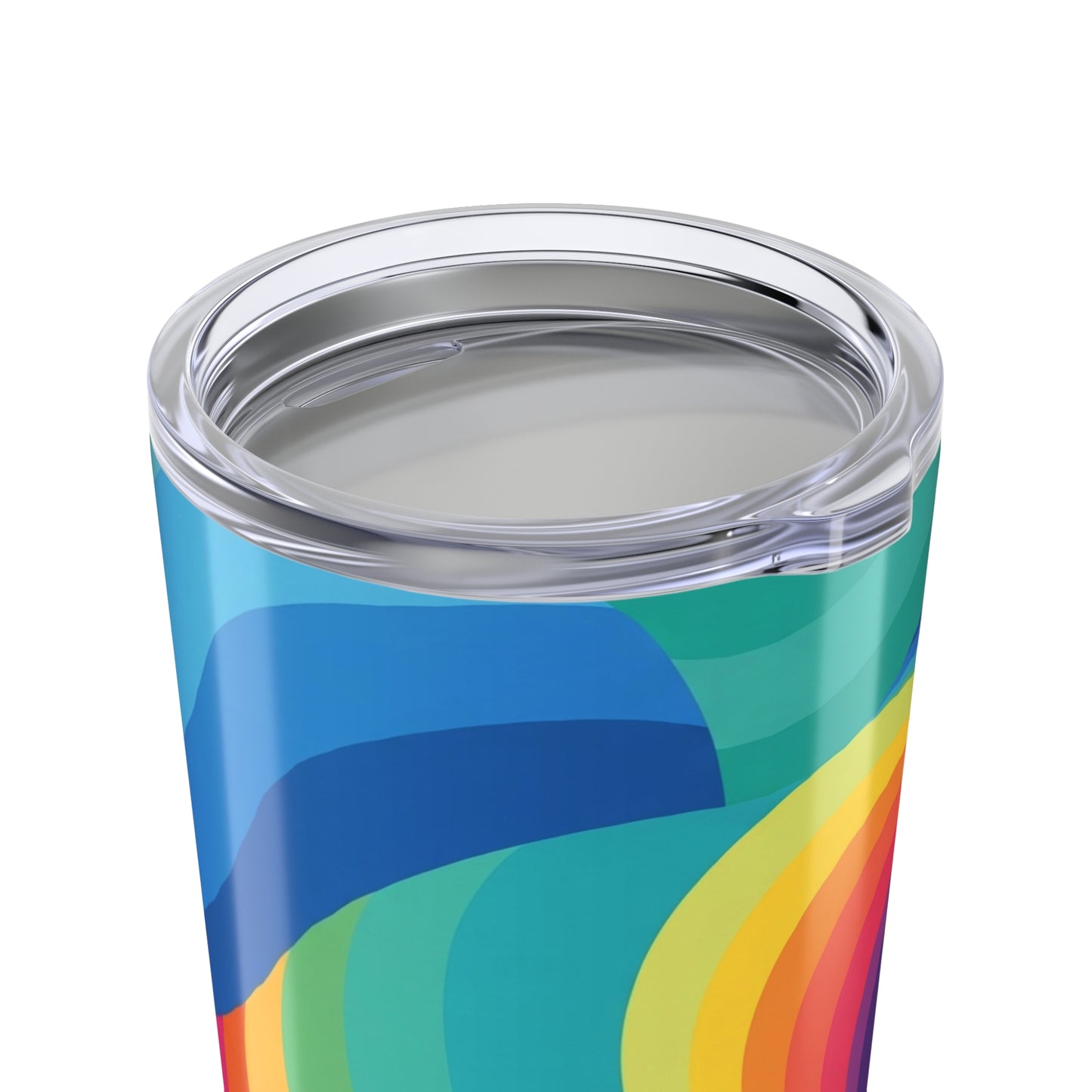 20oz Stainless Steel Tumbler With Vibrant Art Double Wall Vacuum Insulation For Hot And Cold Beverages Spill Proof