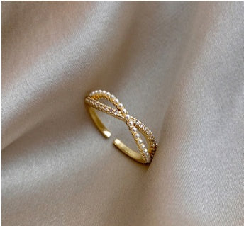 Real Gold Plating Cats Eye Rabbit Ring Alloy Jewels For Women Korean Style And Dainty Design Fashion Accessory