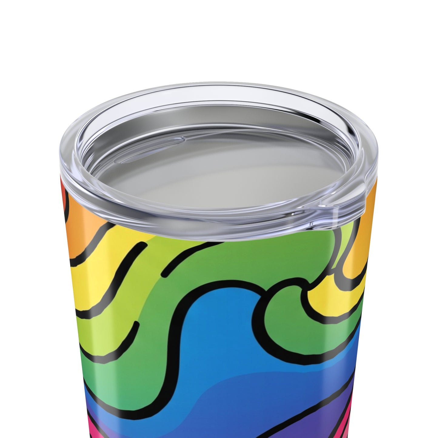 20oz Stainless Steel Tumbler With Double Wall Insulation Spill Resistant Durable Printed Travel Mug Dishwasher Safe