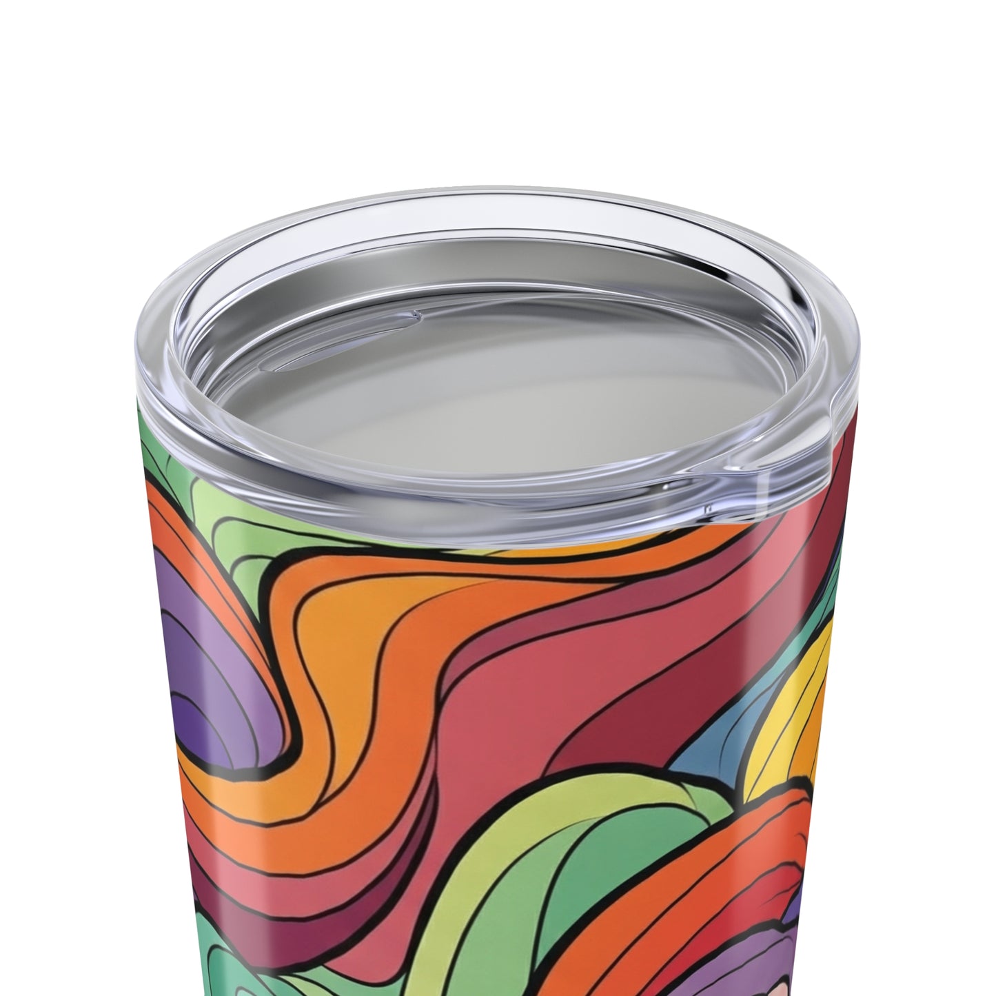 20oz Printed Stainless Steel Tumbler Travel Mug With Lid Double Wall Vacuum Insulation Keeps Hot Or Cold Drinks