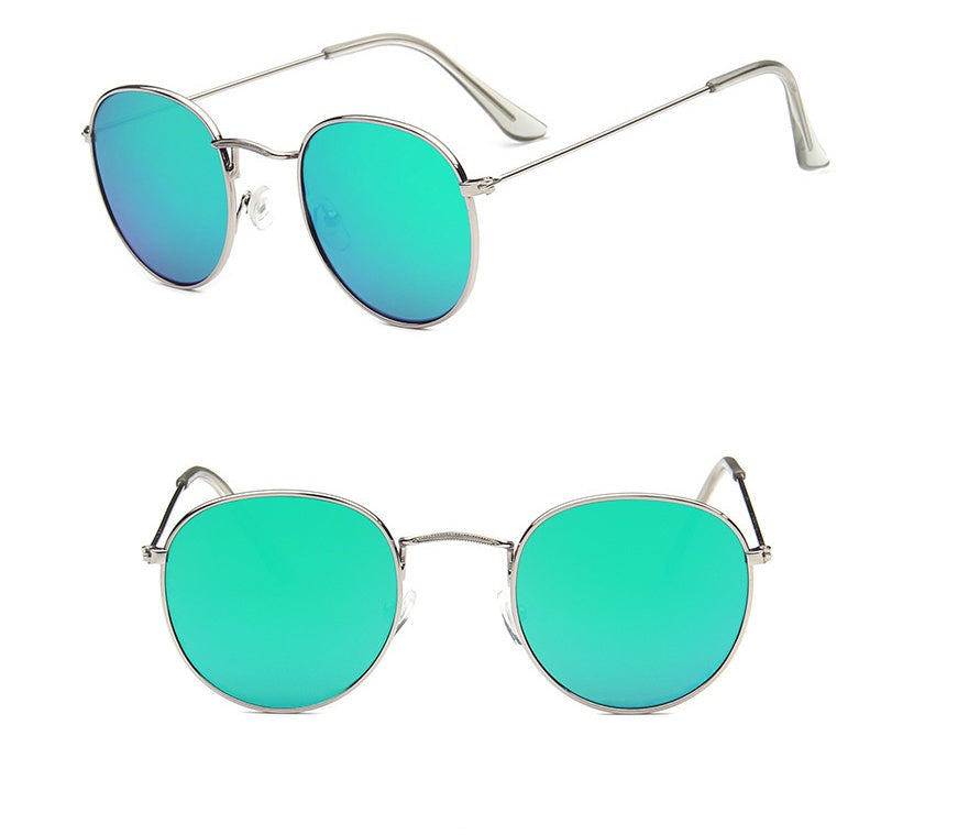 Metal Frame Sunglasses UV400 Protection Classic Retro Style
