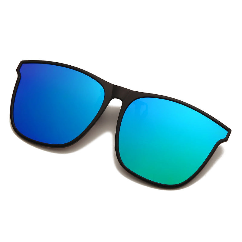Clip On Polarized Sunglasses For Faces Lightweight UV Protection TAC Lens Durable PC Frame Fashion Personality
