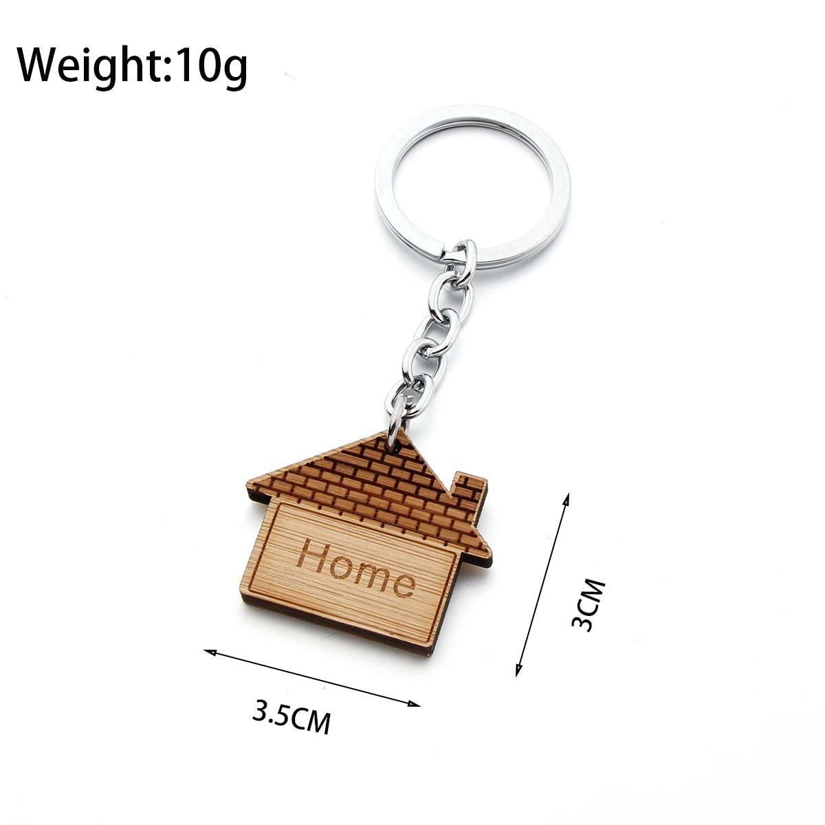 Wooden Key Chain Home Decor Rustic Key Holder For Housewarming Gift And Home Organization Big Home Little Home