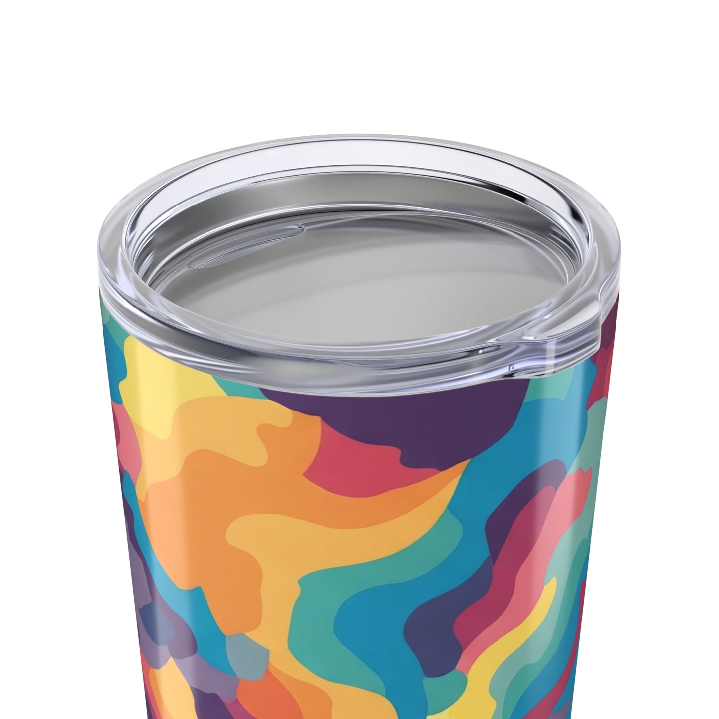 20oz Stainless Steel Tumbler With Double Wall Vacuum Insulation Leak Proof Printed Design For Hot And Cold