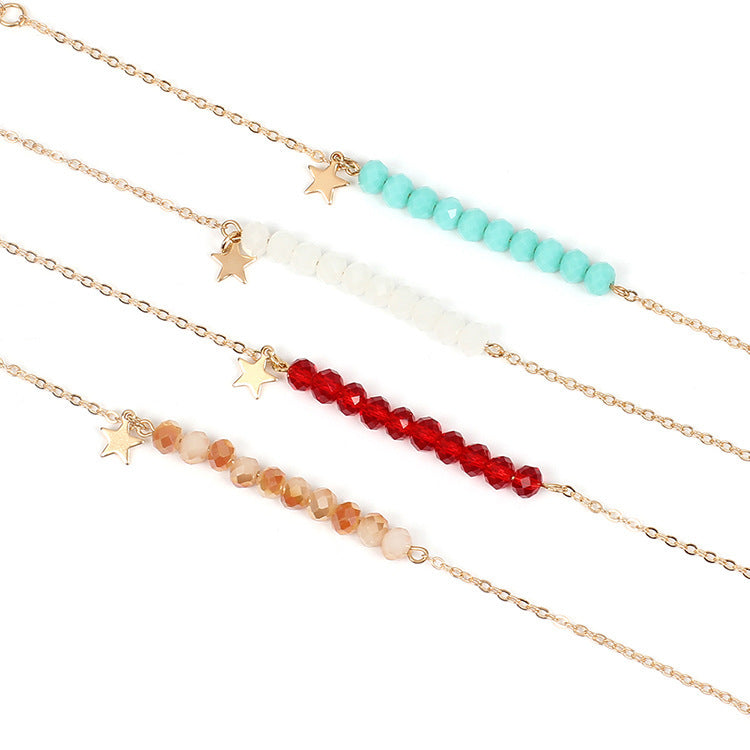 Womens Star Bracelet European Fashion Jewelry Trendy Charm Bracelet For Women And Girls Elegant Design Classic