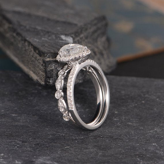 Pear Shaped Water Drop Zircon Ring For Women With Gold Plated Inlay Alloy Jewelry Sizes 5 6 7 8 9 10 11 Gift For Her