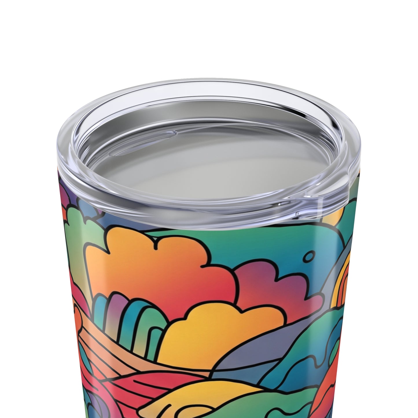 20oz Stainless Steel Tumbler With Double Wall Vacuum Insulation Travel Mug Spill Resistant For Hot Or Cold Drinks