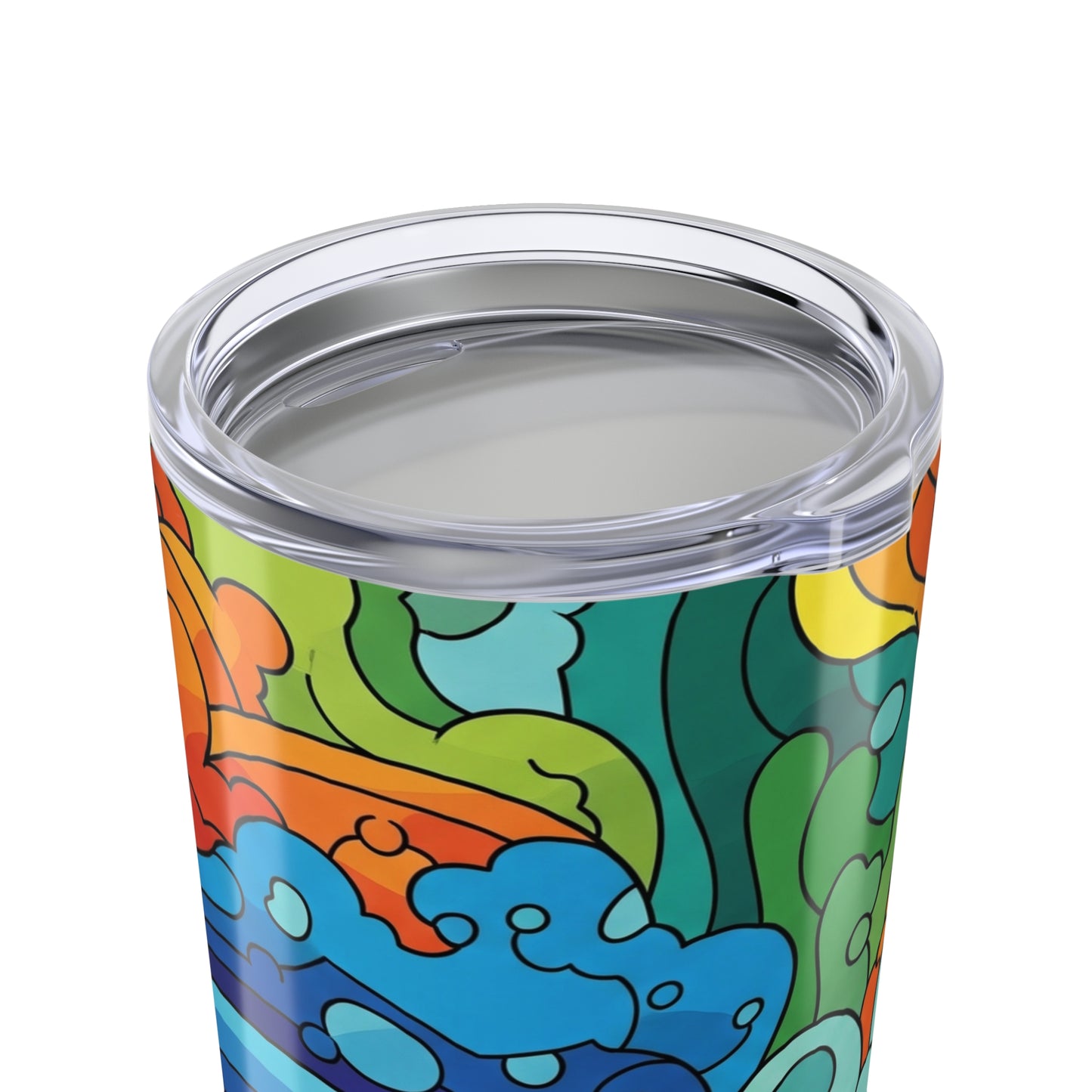 20oz Stainless Steel Tumbler With Double Wall Vacuum Insulation Spill Resistant Thermal Travel Mug For Everyday Use