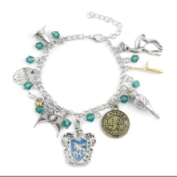 Cartoon Character Bracelet With Faux Gemstones Alloy Electroplated Vintage Style For Women Retro Style Jewelry