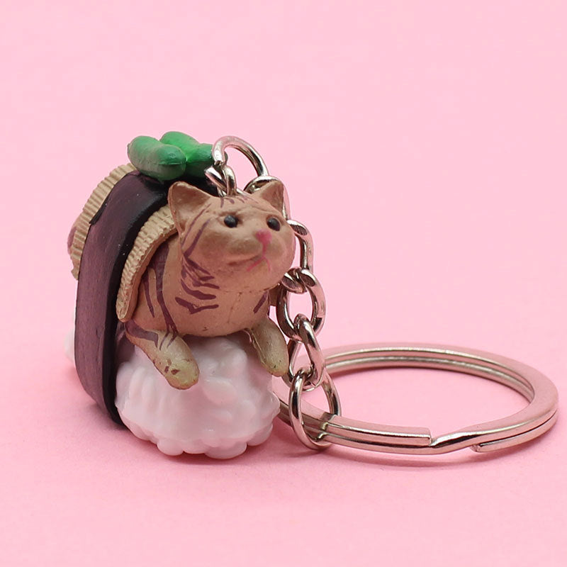 Cat Keychains Cute PVC Pendant Adorable Bag Charm Accessory Gift For Cat Lovers Unique Keyring Decoration Gift