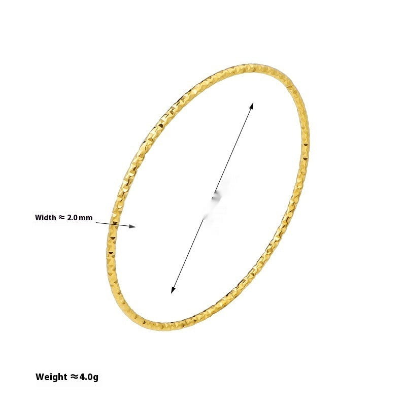 Womens Titanium Steel Bracelet Starry Sky Design Fashion Bangle Elegant Jewelry Star Design Bracelet Gift Chic