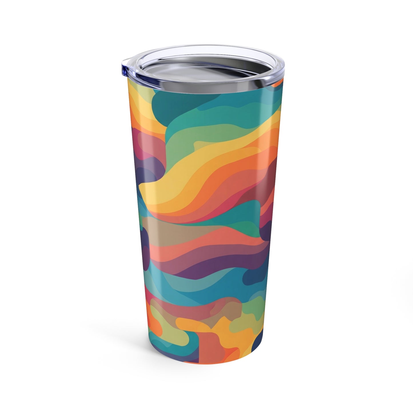 20oz Stainless Steel Travel Mug With Double Wall Vacuum Insulation And Leak Proof Lid For Hot Or Cold Beverages