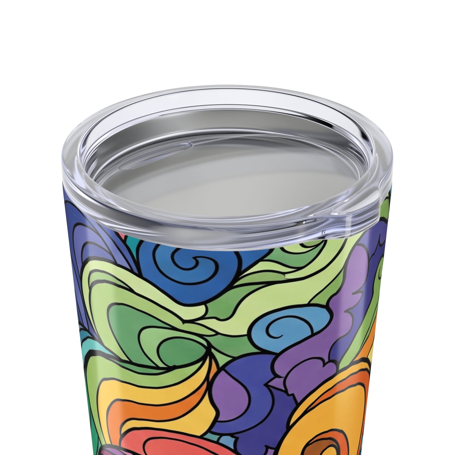 20oz Stainless Steel Tumbler With Double Wall Vacuum Insulation Spill Resistant For Hot Or Cold Drinks With Lid