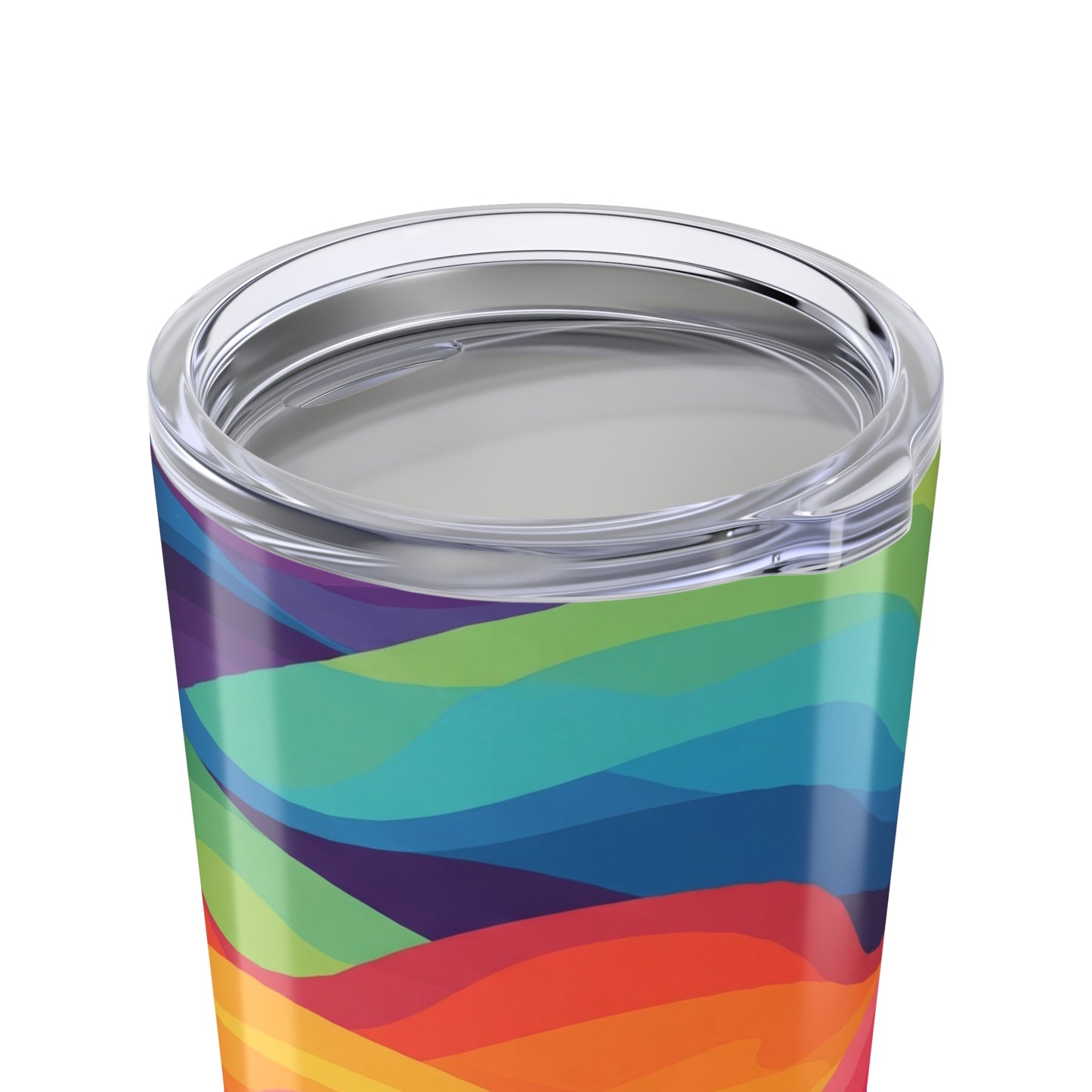 20 Ounce Stainless Steel Tumbler With Printed Art Vacuum Insulated Double Wall Leak Proof Hot Cold Coffee Cup Lid