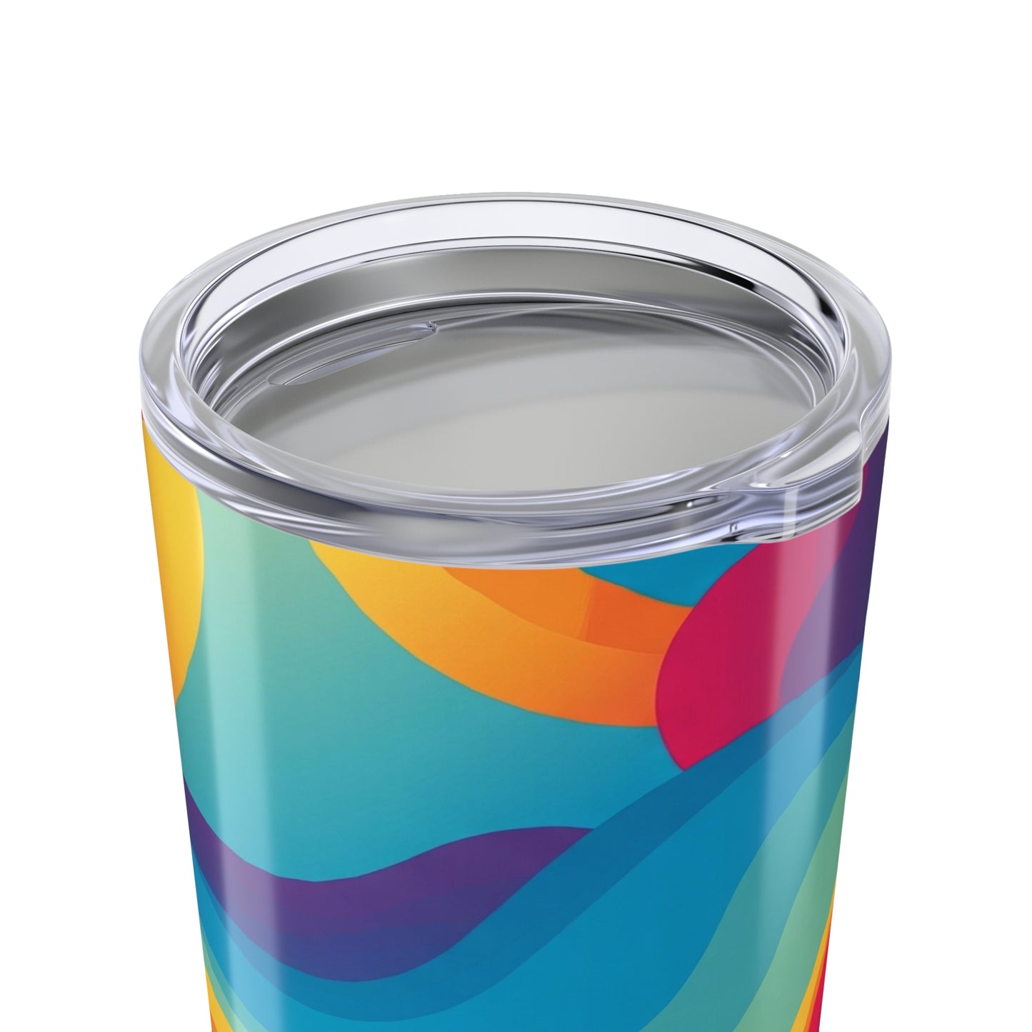 20 Ounce Stainless Steel Tumbler With Double Wall Vacuum Insulation Spill Resistant Printed Cup For Hot Or Cold