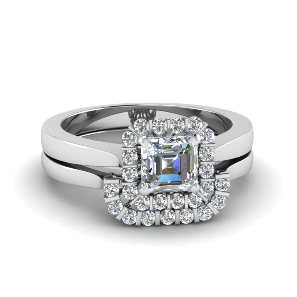 Geometric Zircon Ring Alloy Silver Tone Jewelry For Women Fashion Statement Gift Everyday Statement Trends Day
