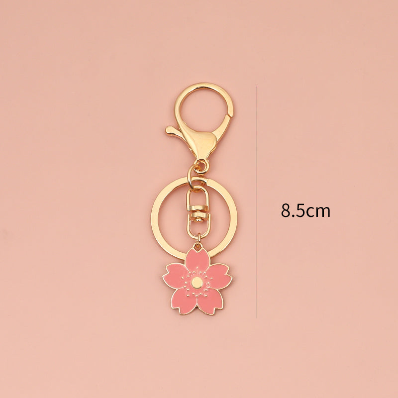 Cartoon Metal Bag Hanging Ornament Cute Keychain Jewelry Accessory Fashionable Decoration Unique Charm For Bag