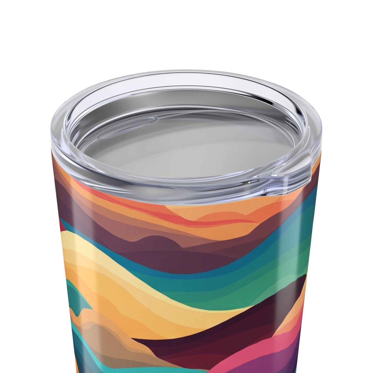 Twenty Ounce Metal Travel Mug With Vacuum Insulation Leak Proof Spill Resistant Lid For Hot Or Cold Beverages