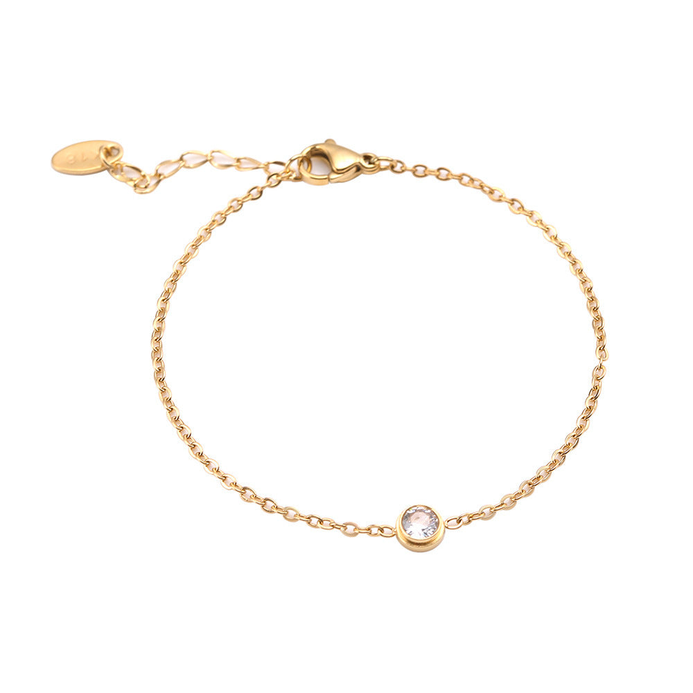 Womens Stainless Steel Bracelet Trendy Irregular Wave Buckle Gold Tone Bangle Jewelry Gift Idea Elegant Everyday Wear