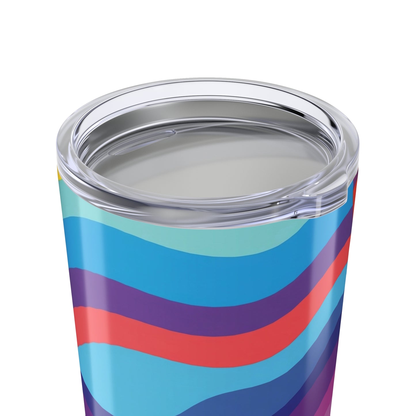 20oz Stainless Steel Travel Tumbler With Wall Vacuum Insulation Spill Resistant Printed Design For Hot And Cold