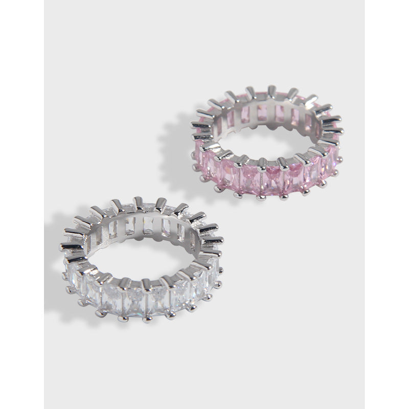 Copper Ring For Women Geometric Niche Design Electroplated Fashion Jewelry Everyday Wear Special Occasions Gift