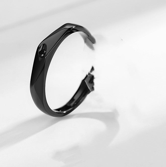 Adjustable Copper Couple Rings Set For Men And Women Inseparable Fashion Anniversary Gift For Couples Keepsake