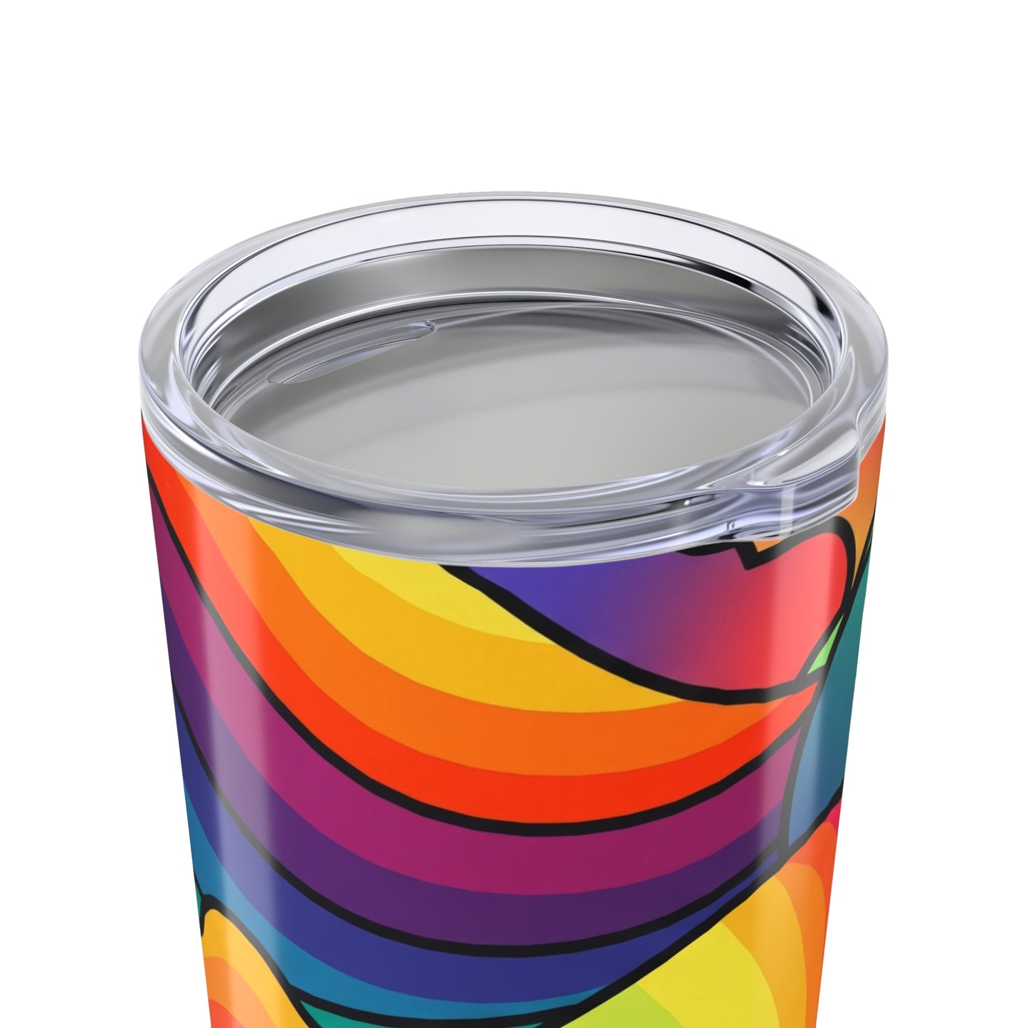 20 Oz Stainless Steel Travel Mug With Double Wall Insulation Spill Resistant Durable Printed Design Hot And Cold
