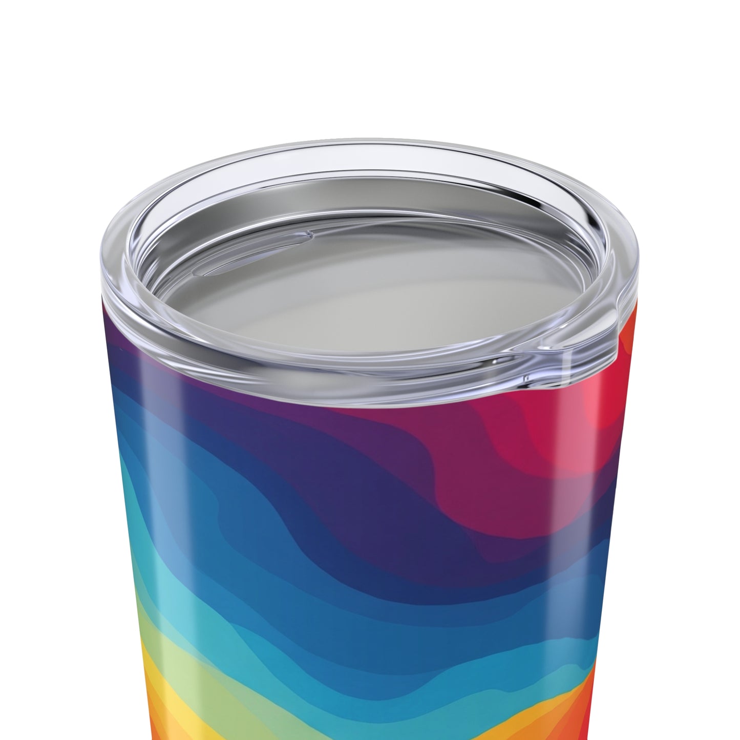 20oz Stainless Steel Tumbler With Vacuum Insulation Spill Resistant Printed Travel Mug For Hot And Cold Drinks