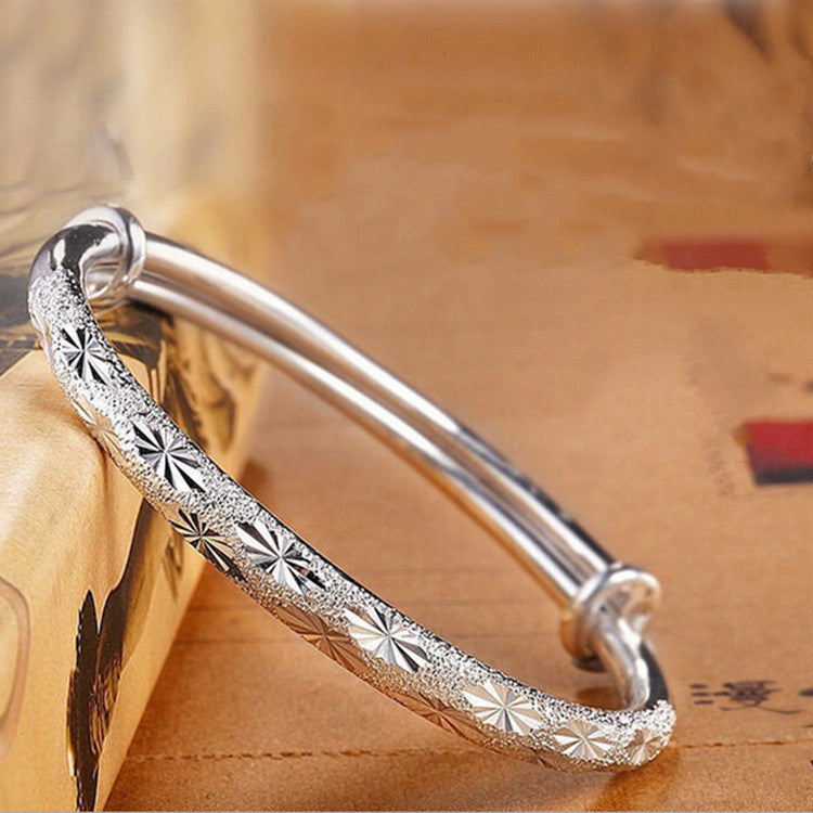 Womens Star Bracelet Adjustable Design With Exquisite Cutting Technology Silver Oxidation Resistant Horse Ring