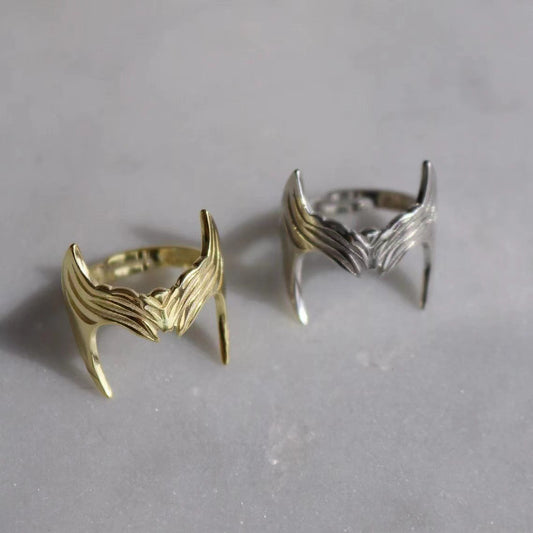 Copper Adjustable Ring Vintage Style Jewelry For Women White Gold Finish Gift Idea Fashion Accessory For Women