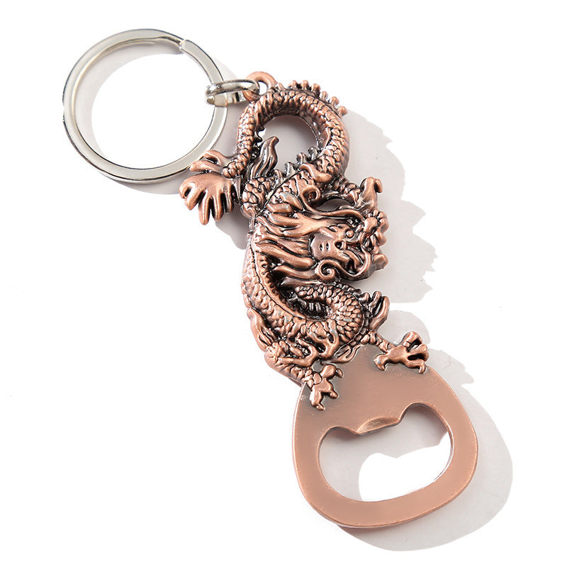 Dragon Keychain Bottle Opener Zinc Alloy Metal Unisex Gift