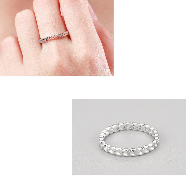 Sterling Silver Ring With Heart Cutout Gold Plated Inlaid Gemstones Elegant Band For Her Anniversary Gift Sparkle