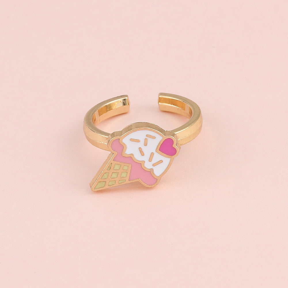 Alloy Rotating Ring Fidget Spinner Adjustable Opening For Focus And Stress Anxiety Relieving High Speed Stress