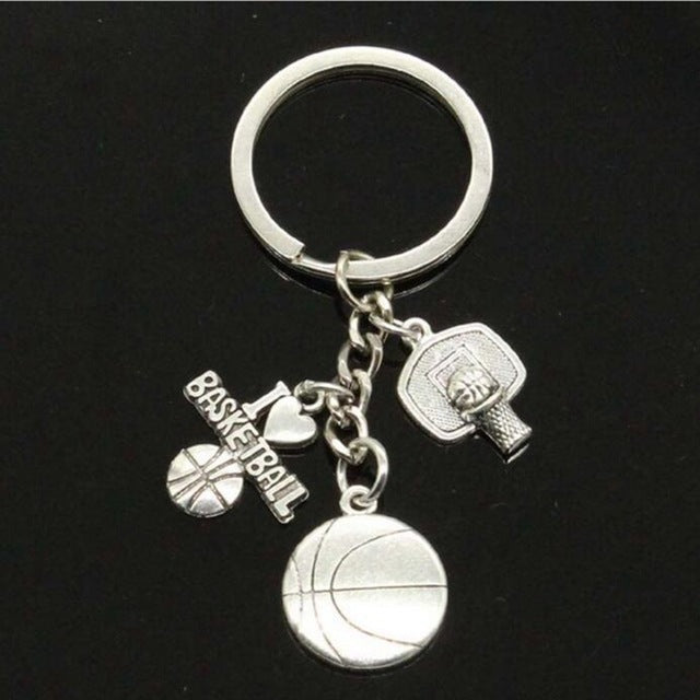 Cheerleader Keychain Alloy 30mm Key Ring For Athletes Fitness Enthusiasts And Sports Lovers Cheerleading Enthusiasts