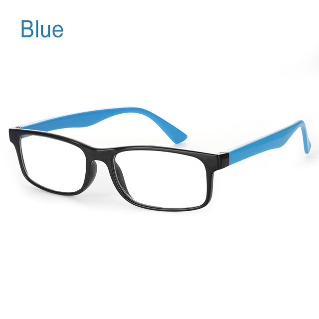 Unisex Computer Glasses Full Frame PC Glasses Radiation Protection Eyewear Clear Lens For Screen Viewing Focus