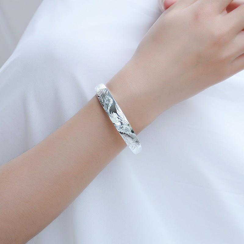 Copper Bracelet With Elegant Plating Push Pull Design Perfect Gift For Celebrations Anniversaries Housewarming