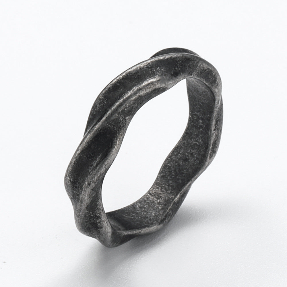 Titanium Steel Casting Personalized Trend Styles Womens Rings Design High Quality Fashion Beautiful Appearance
