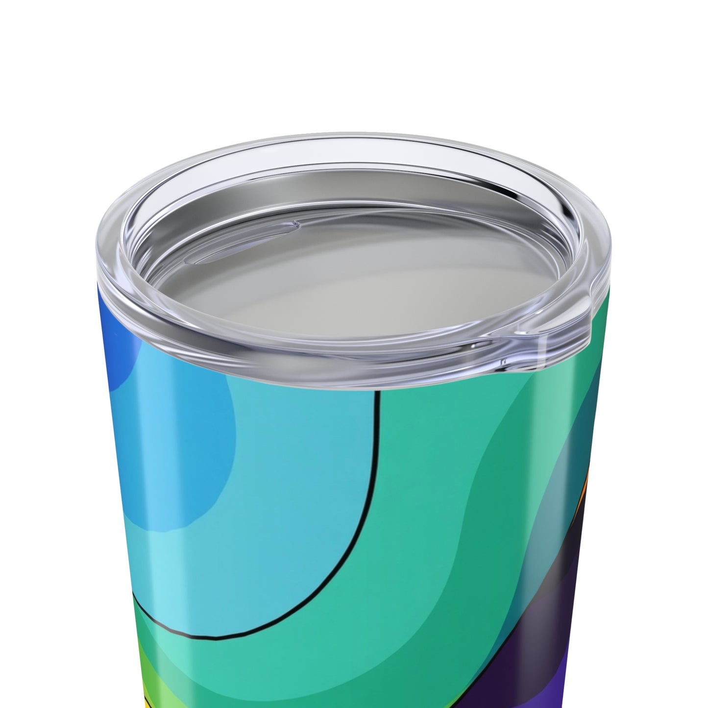 20oz Stainless Steel Travel Mug With Printed Design Double Wall Vacuum Insulation Spill Resistant Hot Or Cold