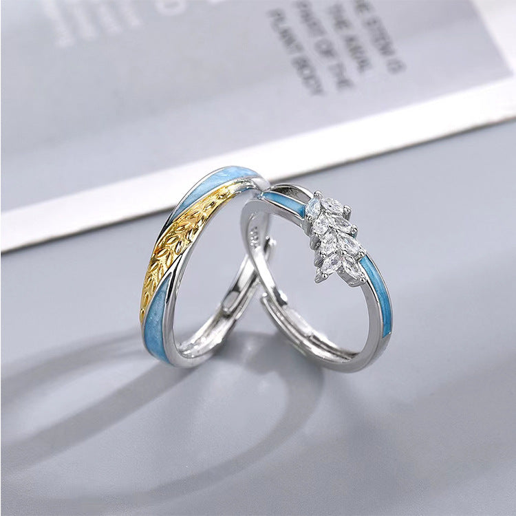 Adjustable Copper Ring Wheat Design Geometric Minimalist Fashion Jewelry Accessory Durable High Quality For Everyday Use