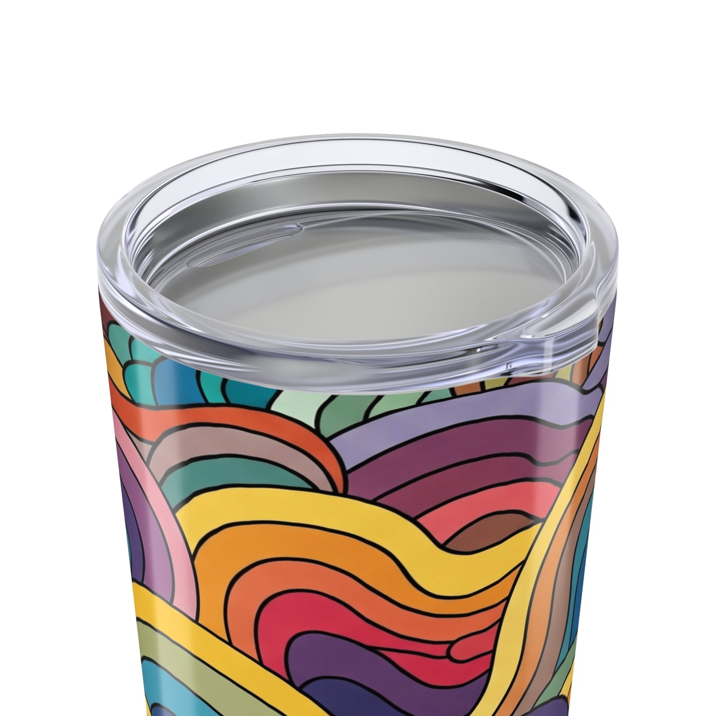 20oz Stainless Steel Travel Mug With Double Wall Vacuum Insulation Keeps Drinks Hot Or Cold Leak Proof Durable Cup