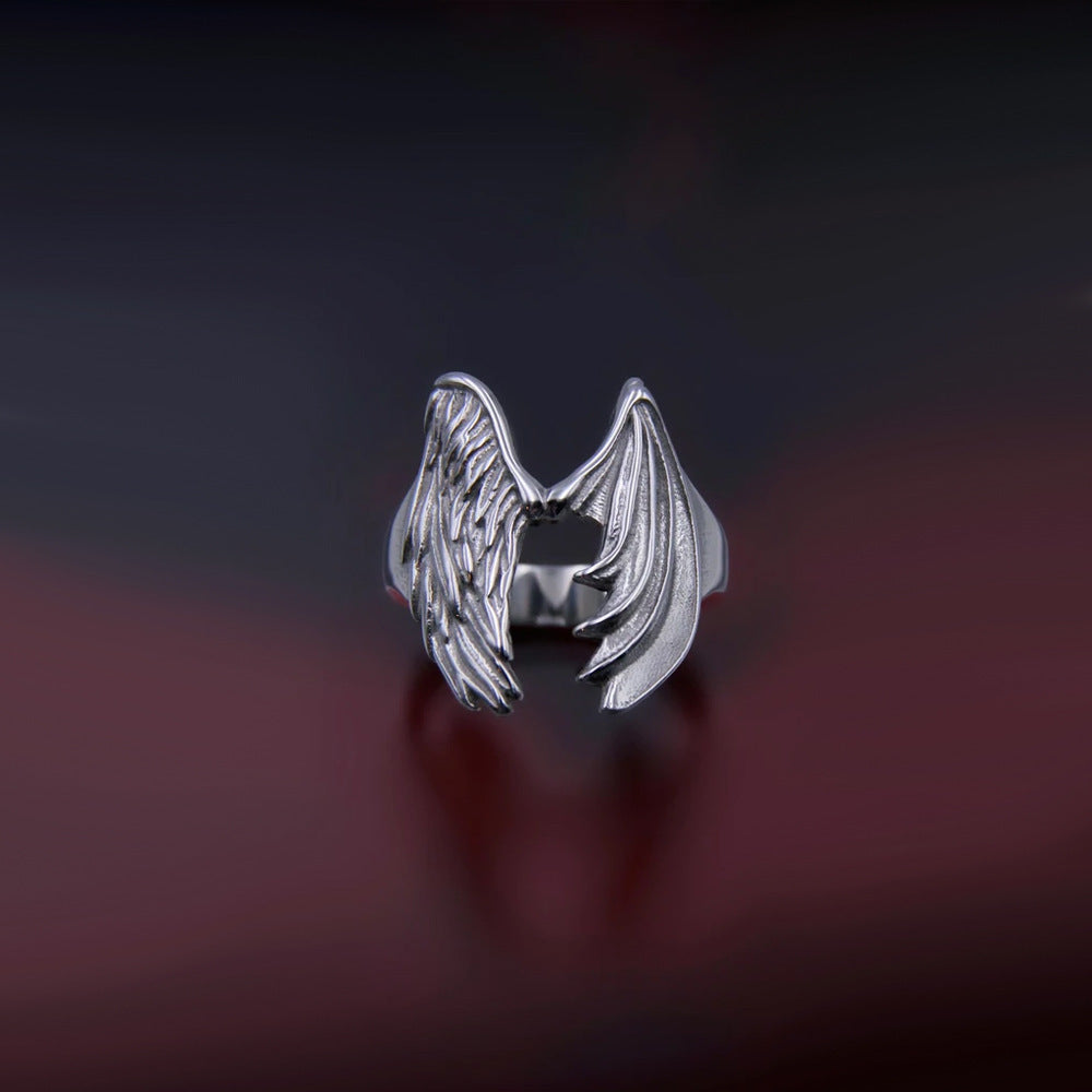Alloy Angel Spider Butterfly Cross Bone Ring Jewelry