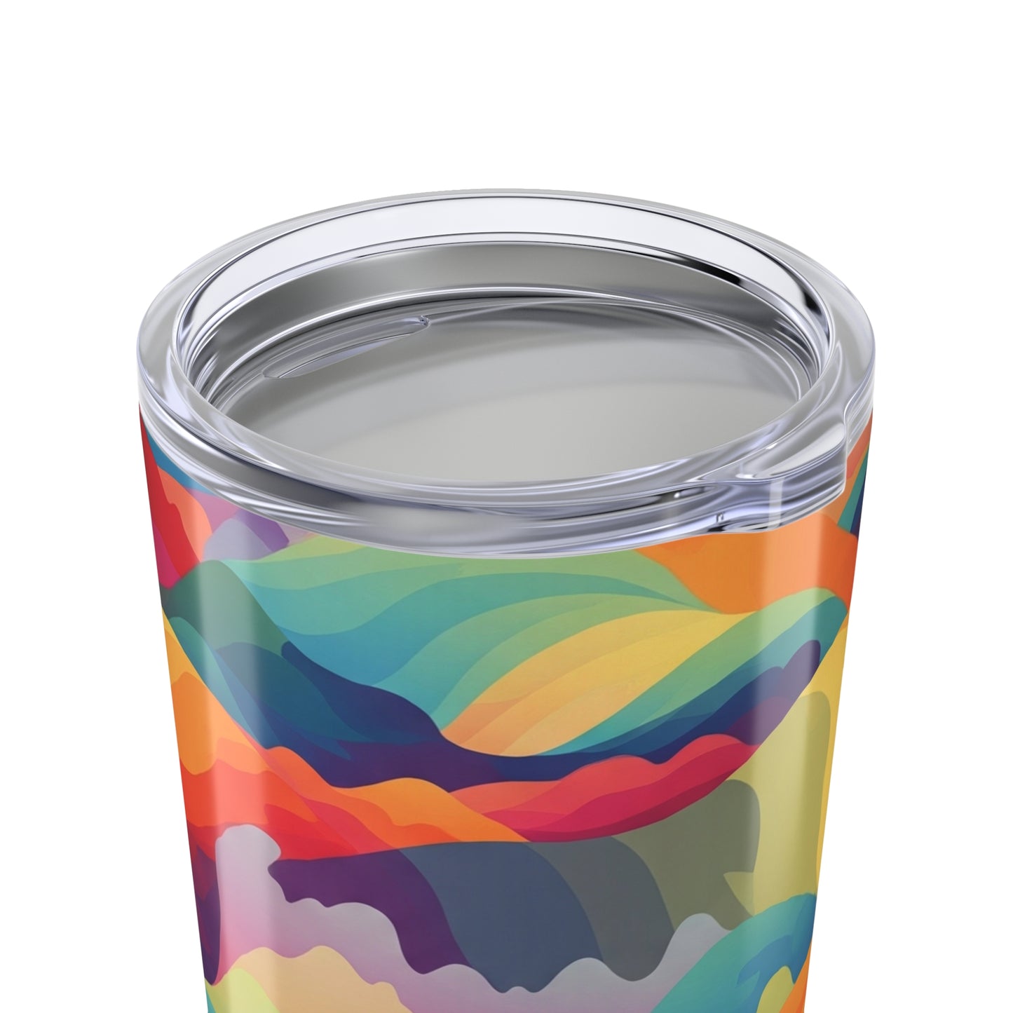 20oz Stainless Steel Tumbler With Double Wall Vacuum Insulation Spill Resistant BPA Free Printed Travel Coffee Mug