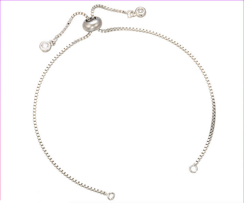 Brass Adjustable Chain 240mm Long Copper Color For Necklace And Bracelet Making Durable Brass Look For You Now