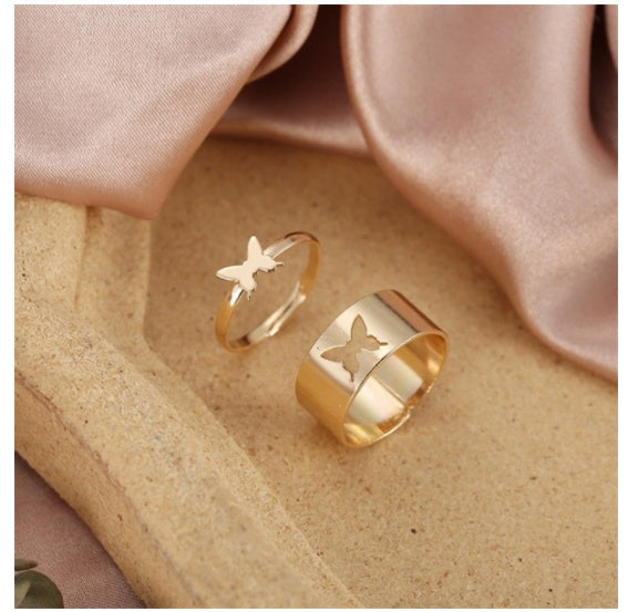 Adjustable Copper Tail Ring For Women And Girls European Style Open Ring Niche Design For Casual Everyday Wear