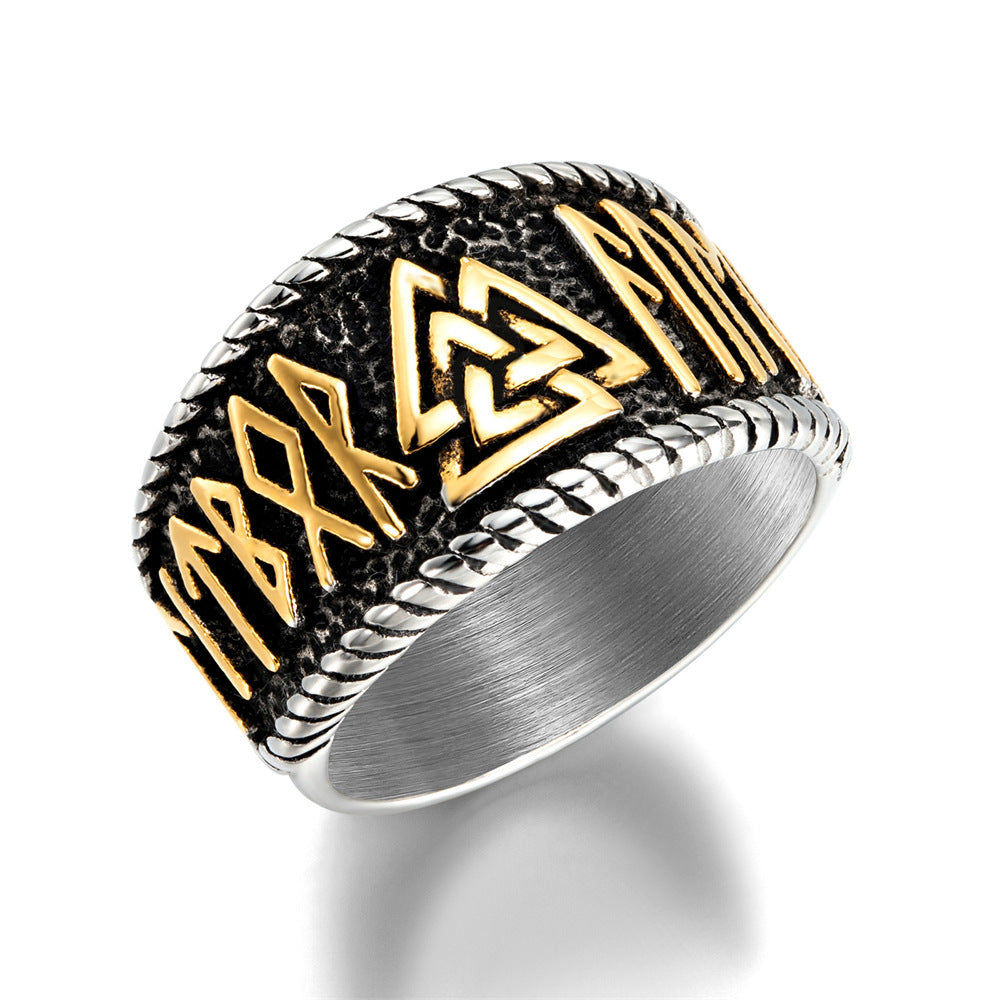 Truelove Knot Titanium Steel Men's Ring