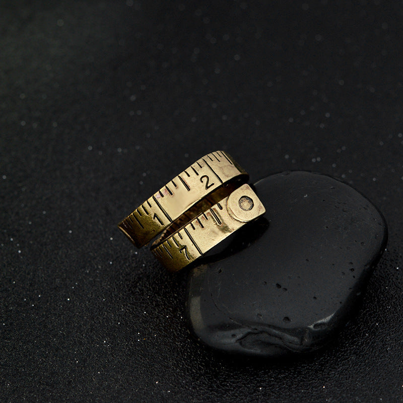 Vintage Silver Rotating Rings For Women Alloy Couple Jewelry European And American Fashions High Quality Trend