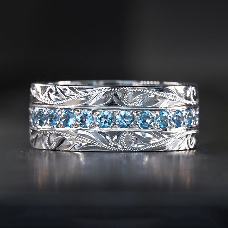 Women's Leaf Ring Copper Electroplated Geometric Design Nature Inspired Fashion Jewelry For Everyday Wear Gift Idea