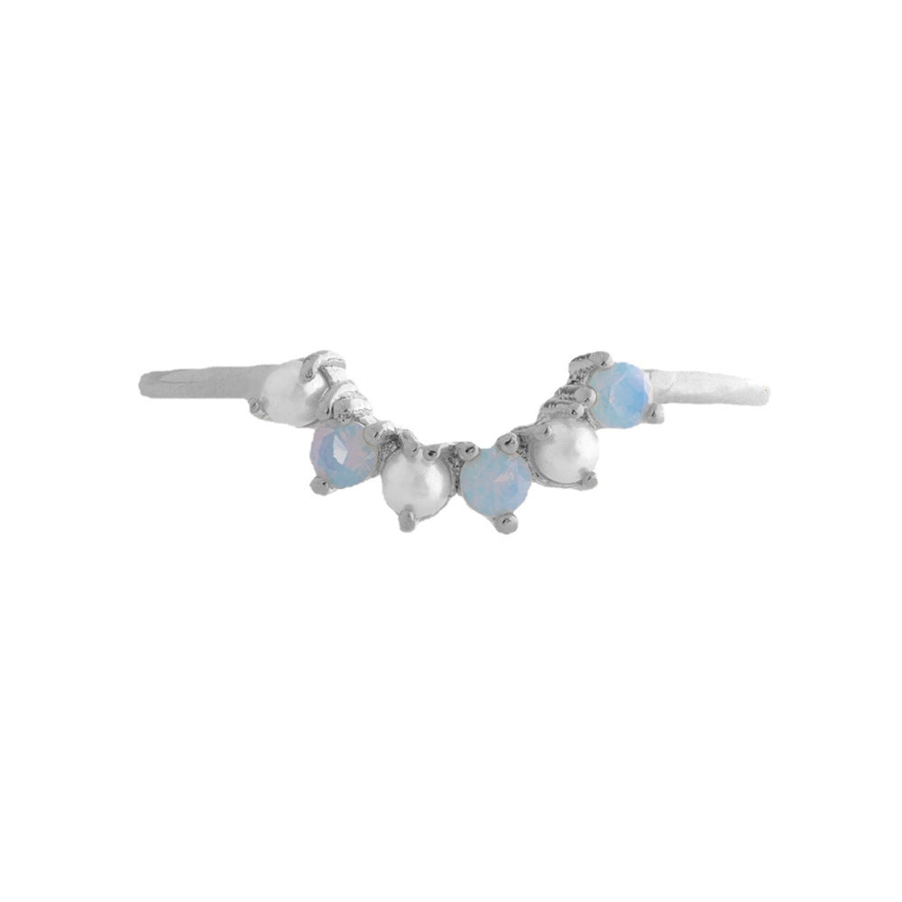 Womens Brass Ring Fashion Jewelry Simple Band Electroplated Ring Gold Rose Gold White Finish Classic Style Now