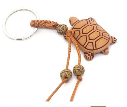 Unisex 3D Elephant Keychain Car Key Accessory Durable Plastic Key Ring Decoration Bulk Packaging List Keychain