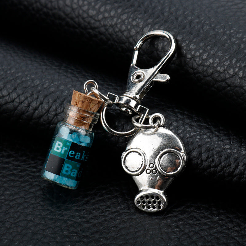 Metal Mask Keychain Collectible Replica Pendant For Fans